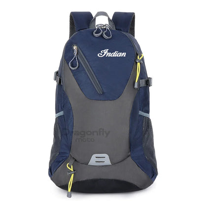 Indian FTR 1200 S FTR1200 Carbon / Rally Chief VINTAGE Scout Racing travel Men waterproof Backpack Bag Motorcycle Gift