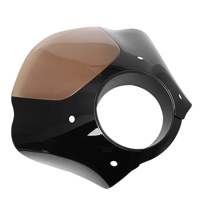 Voodoo Cycle House Black Front Headlight Fairing Windshield Bracket For Harley Sportster XL 1200 883 Custom XL883N
