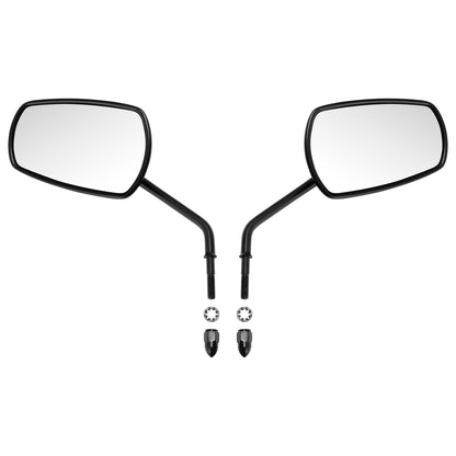 Voodoo Cycle House Custom Mirrors For Harley-Davidson & Custom Applications Sportster Dyna Softail Touring Road King Street Glide