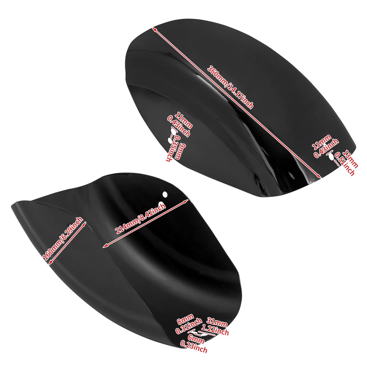 Voodoo Cycle House Custom Motorcycle Rear Fender For Harley Sportster XL883 1200 72 48