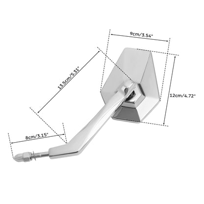 Voodoo Cycle House Custom Mirrors For Harley-Davidson & Custom Applications Touring Street Electra Road Glide Dyna Low Rider Street Bob Fat Boy Sportster 883 1200 1982-2023