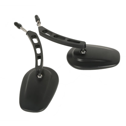 Voodoo Cycle House Custom Mirrors For Harley-Davidson & Custom Applications Touring Street Electra Glide Road King Sportster 883 1200 Dyna Fat Boy Bob Heritage Softail