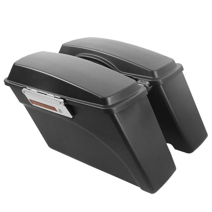 Voodoo Cycle House Saddlebags For Harley-Davidson Touring Models Road King Street Electra Glide 1994-2013