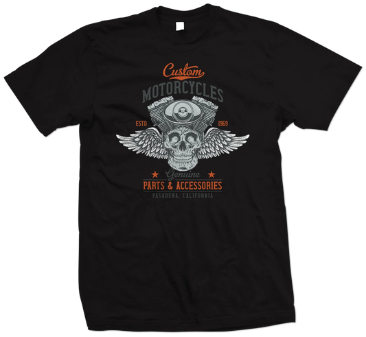 VOODOO CYCLE HOUSE Biker Men Women Cotton Assorted T-Shirts Motorcycle Cafe Racer Chopper Classic Big Size Tee New Arrival Motorcycle Top S-4XL