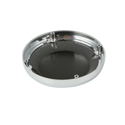 Voodoo Cycle House 6.5" Saddlebag Lid Speaker Grills For Harley-Davidson Touring Models Street Electra Glide Road King 1983-UP