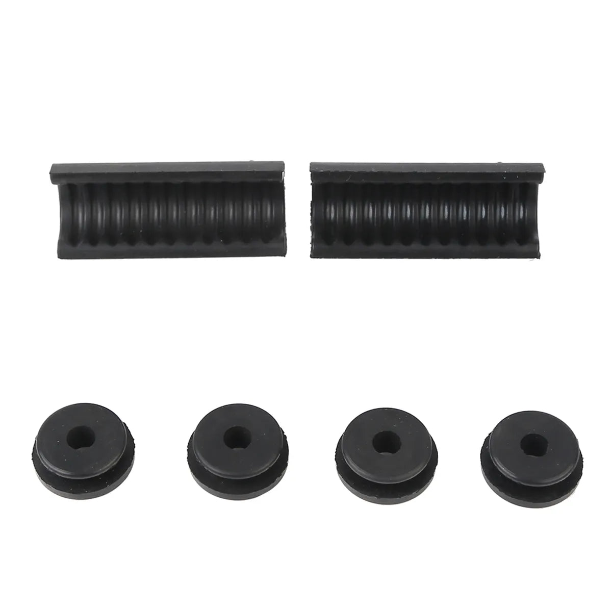 Voodoo Cycle House Rubber Grommets & Support Cushions Fit Saddlebags For Harley-Davidson Touring Models Road King Street Glide 2014-UP