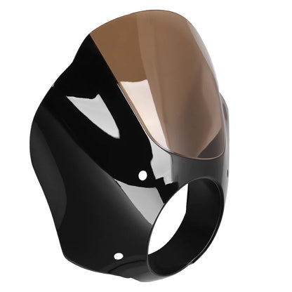 Voodoo Cycle House Black Front Headlight Fairing Windshield Bracket For Harley Sportster XL 1200 883 Custom XL883N