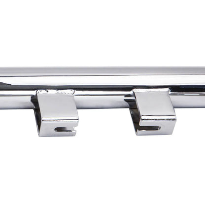 Voodoo Cycle House Custom 36" Fishtail Exhaust Slip On Mufflers Chrome For Harley-Davidson Touring Models