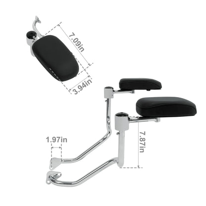 Voodoo Cycle House Rear Passenger Armrest For Indian Chieftain 2014-UP Dark Horse Roadmaster Challenger Springfield
