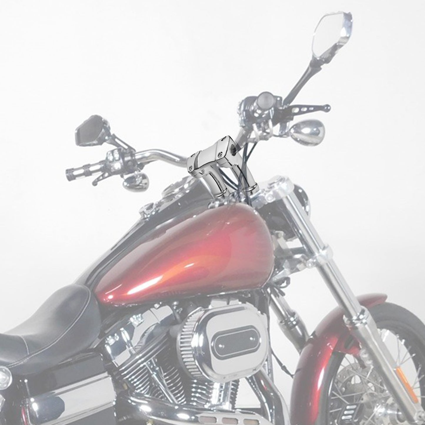 Voodoo Cycle House Custom Handlebar Riser For Various Harley-Davidson Models