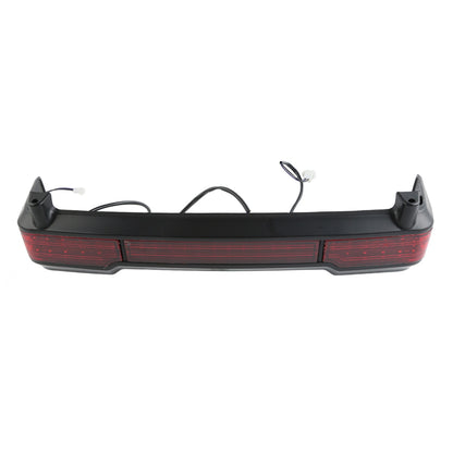 Voodoo Cycle House LED Tour Pack Tail Light For Harley-Davidson Touring Models Electra Glide Street Road Glide 2009-2013