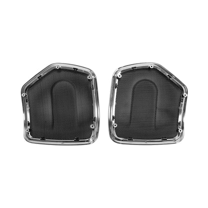 Voodoo Cycle House Saddlebag Lid Speaker Grills For Indian Roadmaster Chieftain Limited Challenger Dark Horse