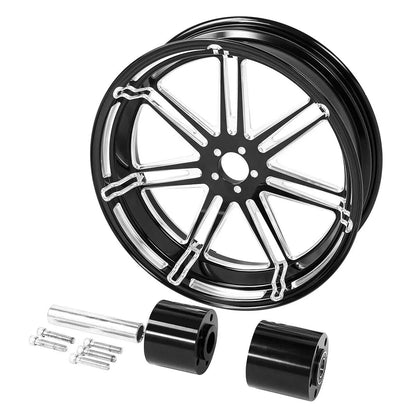 Voodoo Cycle House Custom 18" x 5.5" Rear Wheel & Hub Assembly For Harley-Davidson Touring Models & Custom Applications