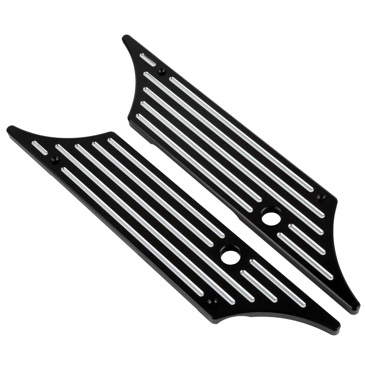 Voodoo Cycle House Custom Saddlebag Latch Cover Set For Harley-Davidson Touring Models Road King Street Electra Glide 1993-2013 CVO Ultra Classic