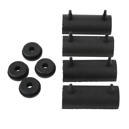Voodoo Cycle House Rubber Grommets & Support Cushions Fit Saddlebags For Harley-Davidson Touring Models Road King Street Glide 2014-UP