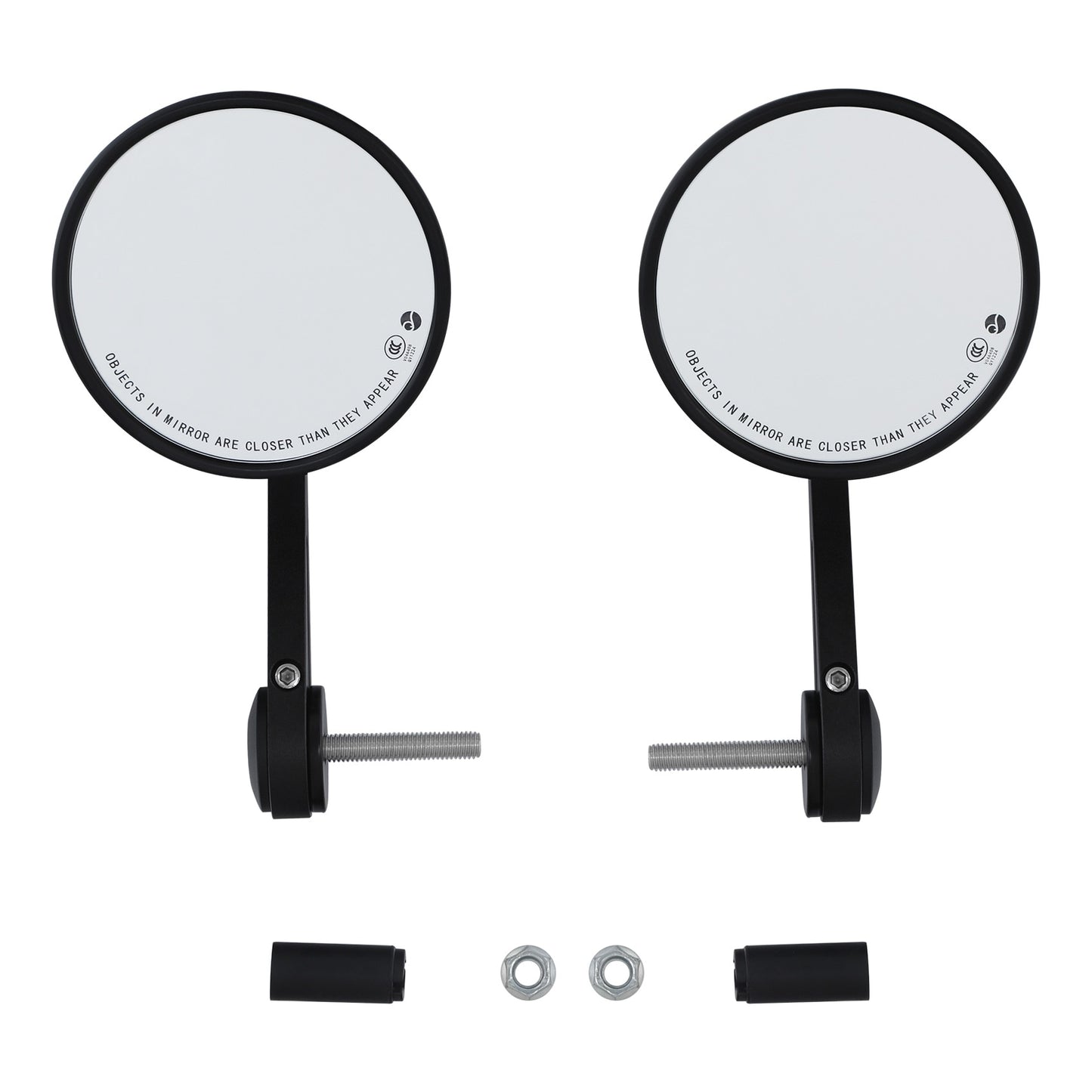 Voodoo Cycle House Custom Universal Fit Mirrors