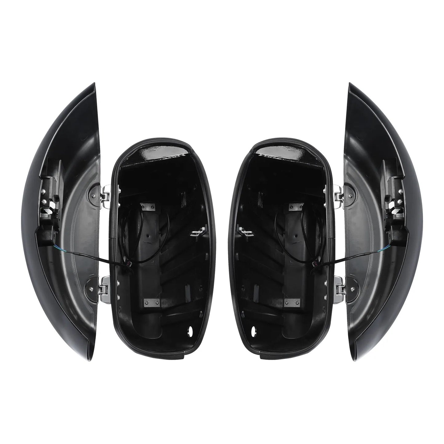 Voodoo Cycle House Custom Saddlebags With Electronic Latches For Indian Chieftain 2014-2018 Dark Horse Roadmaster Classic Springfield 2016-2018