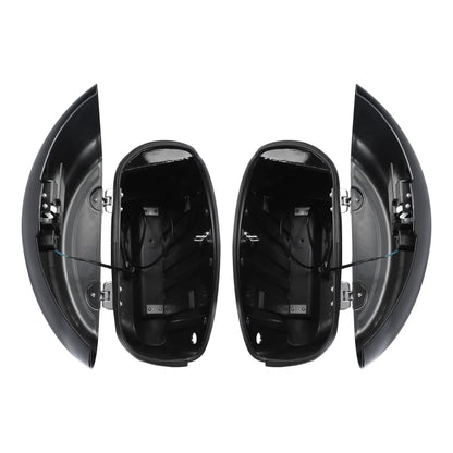 Voodoo Cycle House Custom Saddlebags With Electronic Latches For Indian Chieftain 2014-2018 Dark Horse Roadmaster Classic Springfield 2016-2018