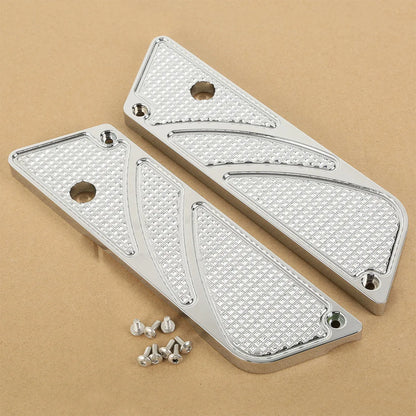 Voodoo Cycle House Custom Saddlebag Latch Covers For Harley-Davidson Touring Models Street Glide FLT FLH 1993-2013