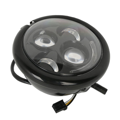 Voodoo Cycle House 5.75" LED Light Headlight For Harley-Davidson Sportster 883 1200