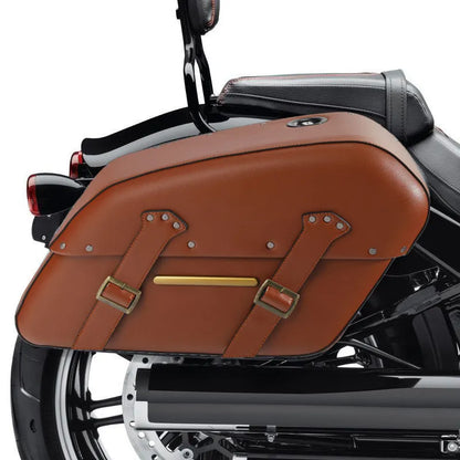 Voodoo Cycle House Custom Detachable Saddlebags For Harley-Davidson Fat Boy Breakout 114 FLFBS FLFB FXBR FXBRS 2018-UP