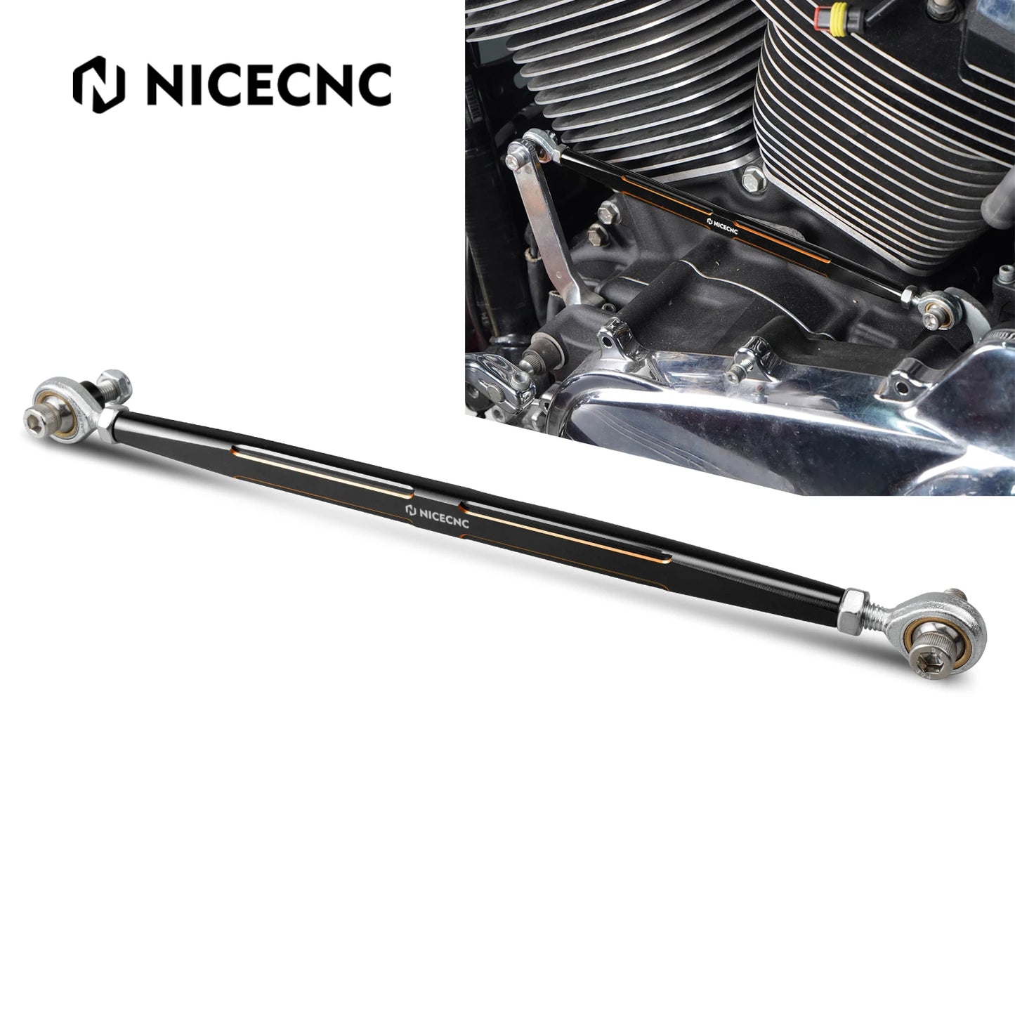 Voodoo Cycle House Gear Shift Linkage Rod For Harley Road King  Road Glide/Special  Street Glide FLHX