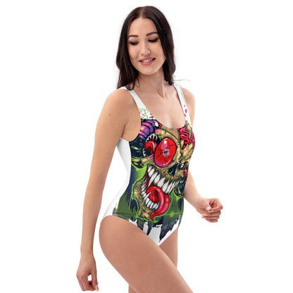 VOODOO MACHINE CO. One-Piece Swimsuit