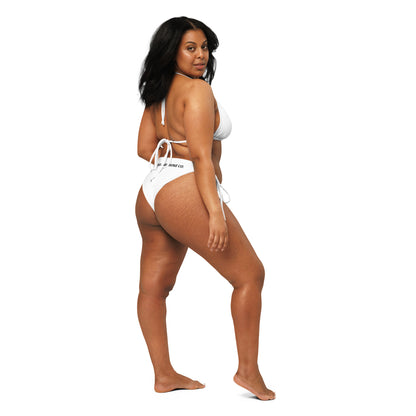 VOODOO MACHINE CO. All-over print recycled string bikini