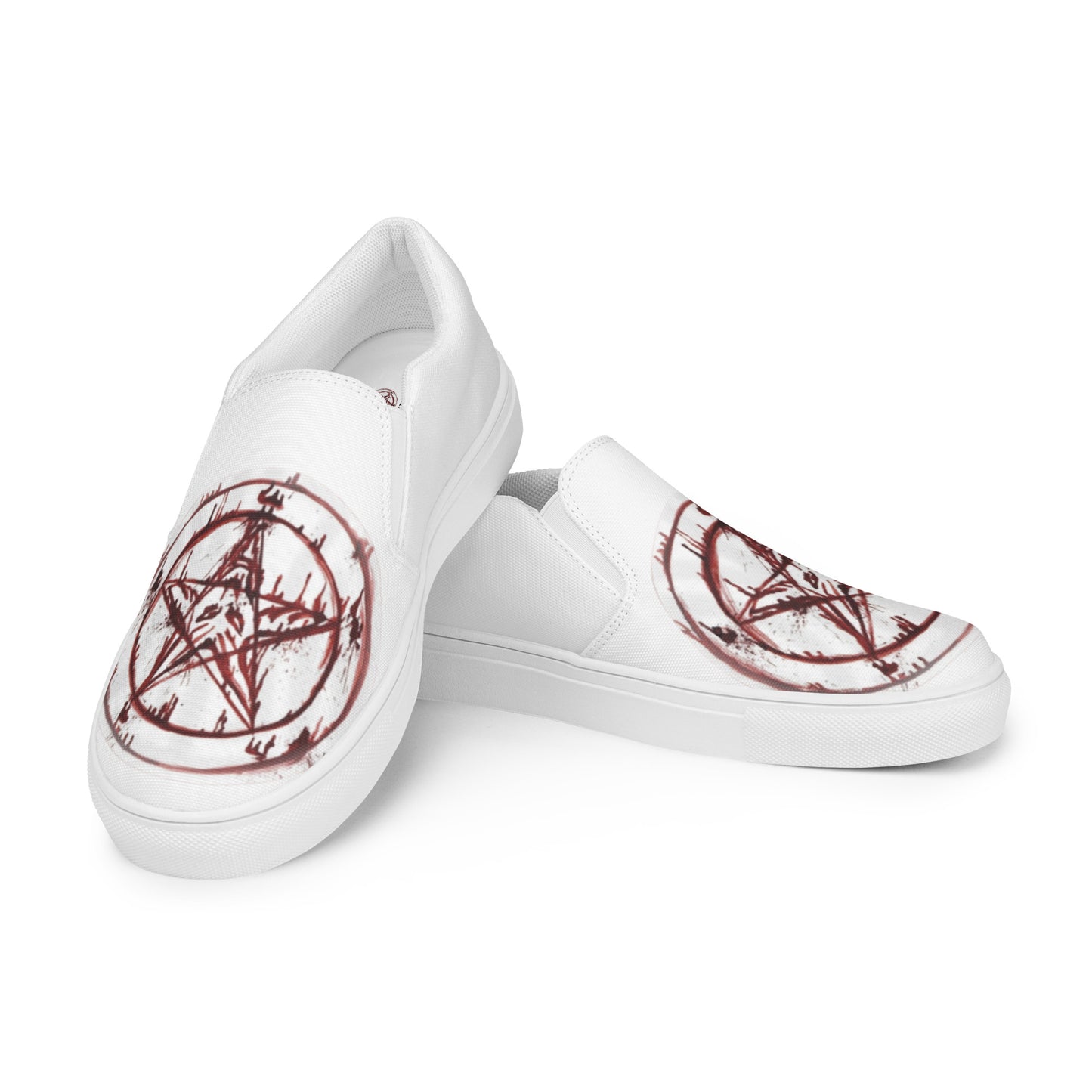 BLACK CULT SOCIETY Men’s slip-on canvas shoes