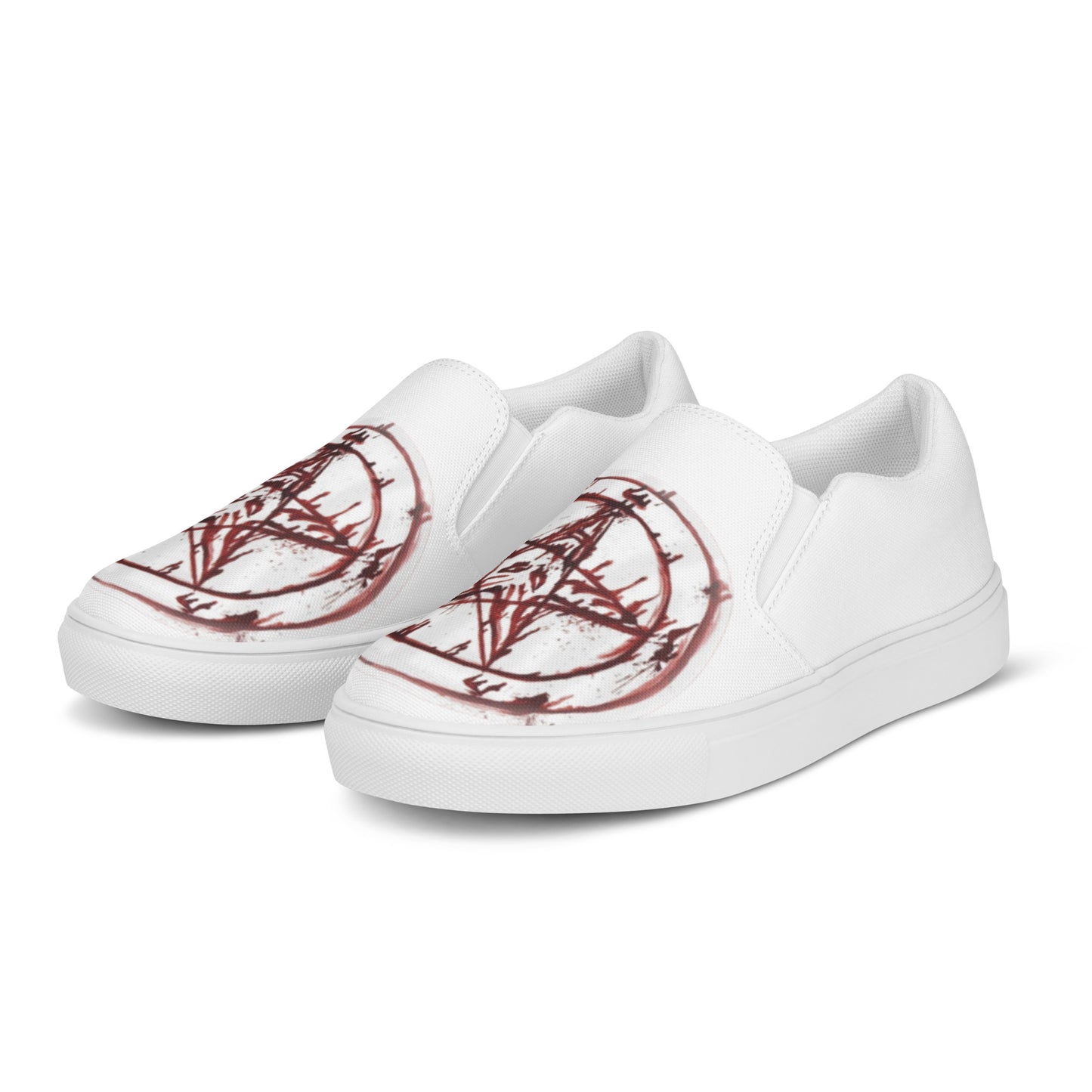 BLACK CULT SOCIETY Men’s slip-on canvas shoes
