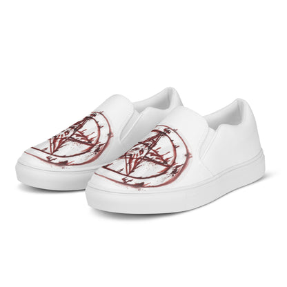 BLACK CULT SOCIETY Men’s slip-on canvas shoes