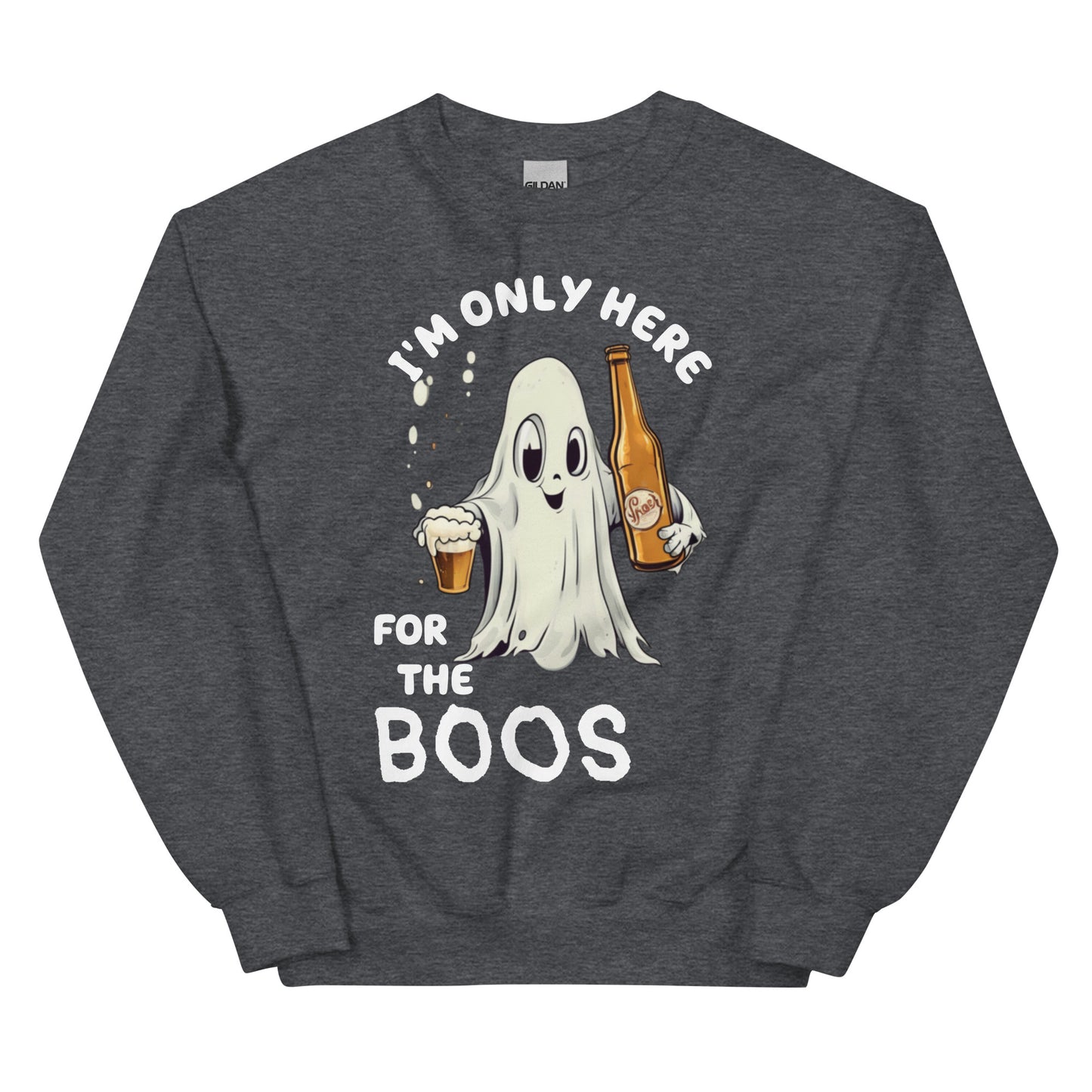 HERE FOR THE BOOS Unisex Sweatshirt