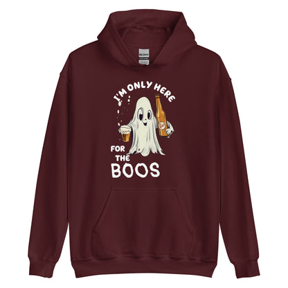 HERE FOR THE BOOS Unisex Hoodie