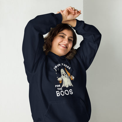 HERE FOR THE BOOS Unisex Hoodie