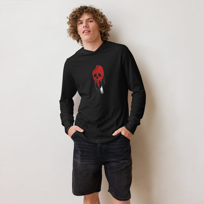 VOODOO MACHINE CO. Hooded long-sleeve tee