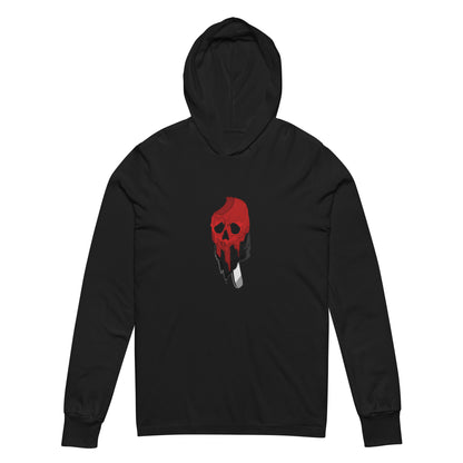 VOODOO MACHINE CO. Hooded long-sleeve tee