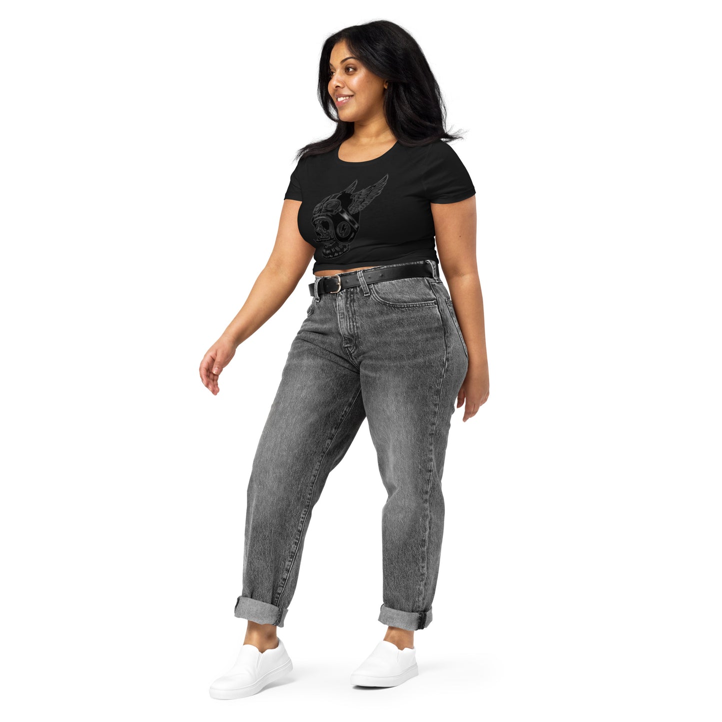 Voodoo Machine Co. Women’s Crop Tee