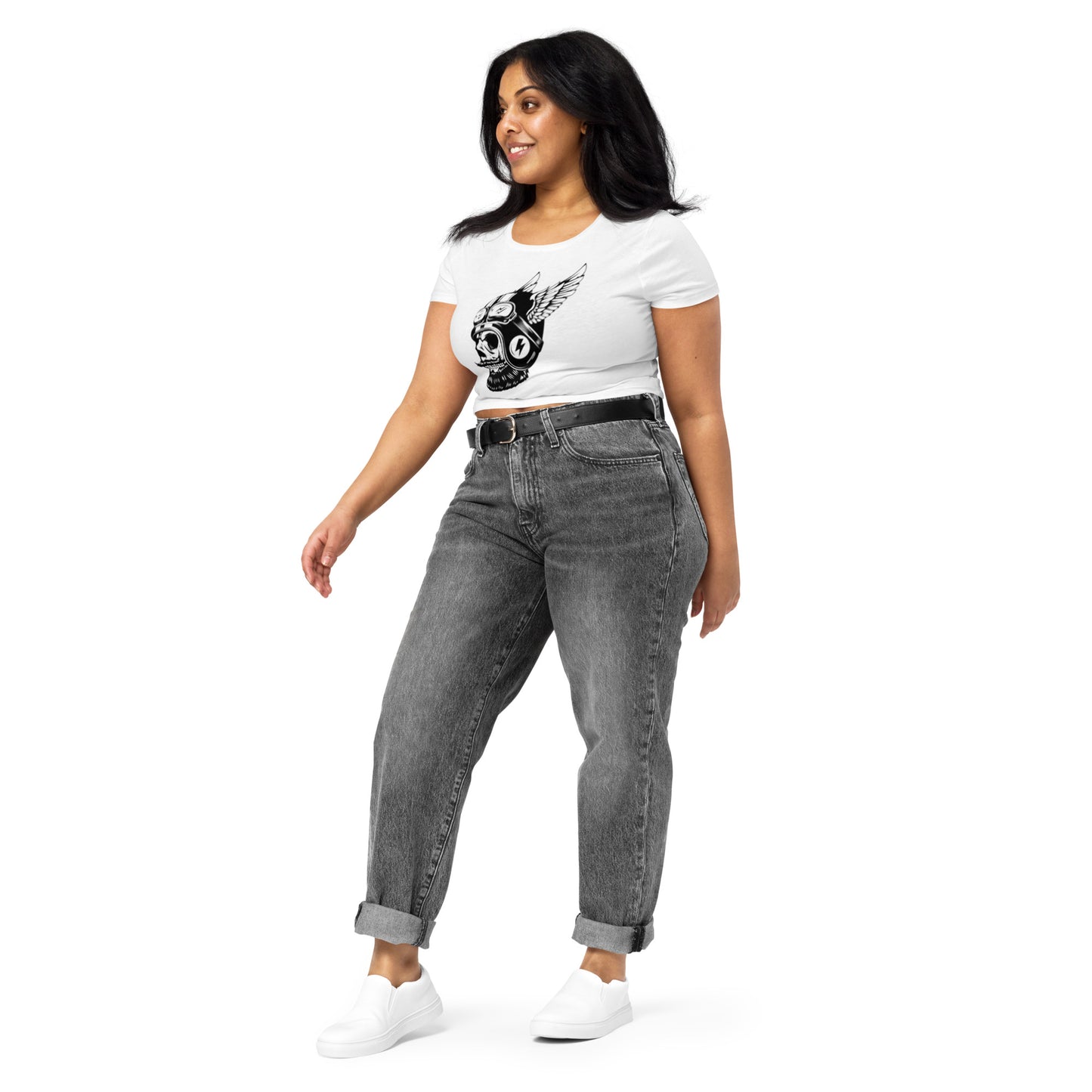 Voodoo Machine Co. Women’s Crop Tee