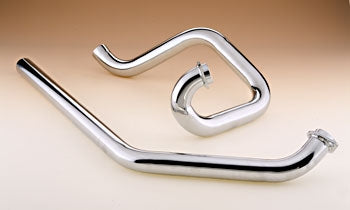 Harley-Davidson Chrome Independent Dual Headpipes