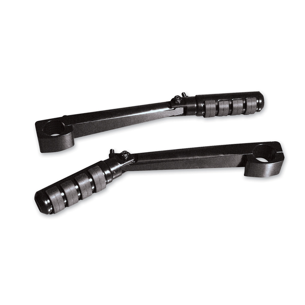 Custom Black 1-1/4" Highway Mounts and Pegs