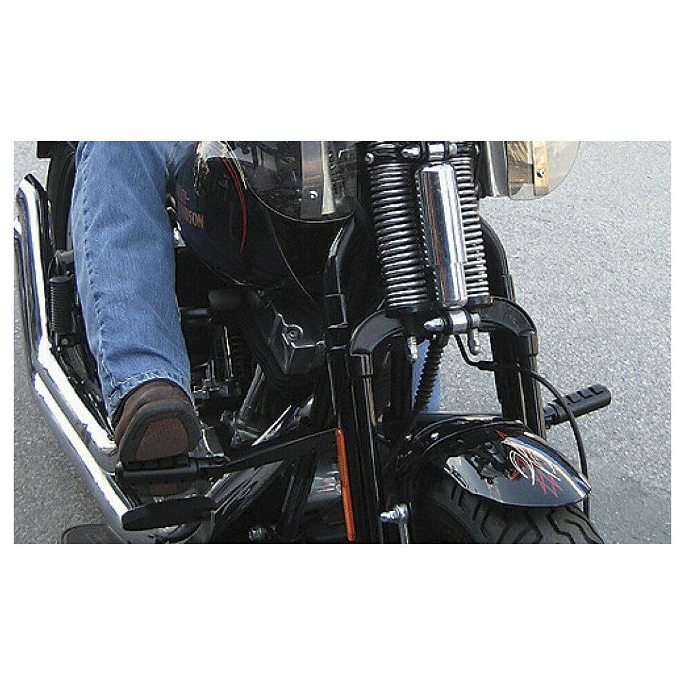 Custom Black 1-1/4" Highway Mounts and Pegs