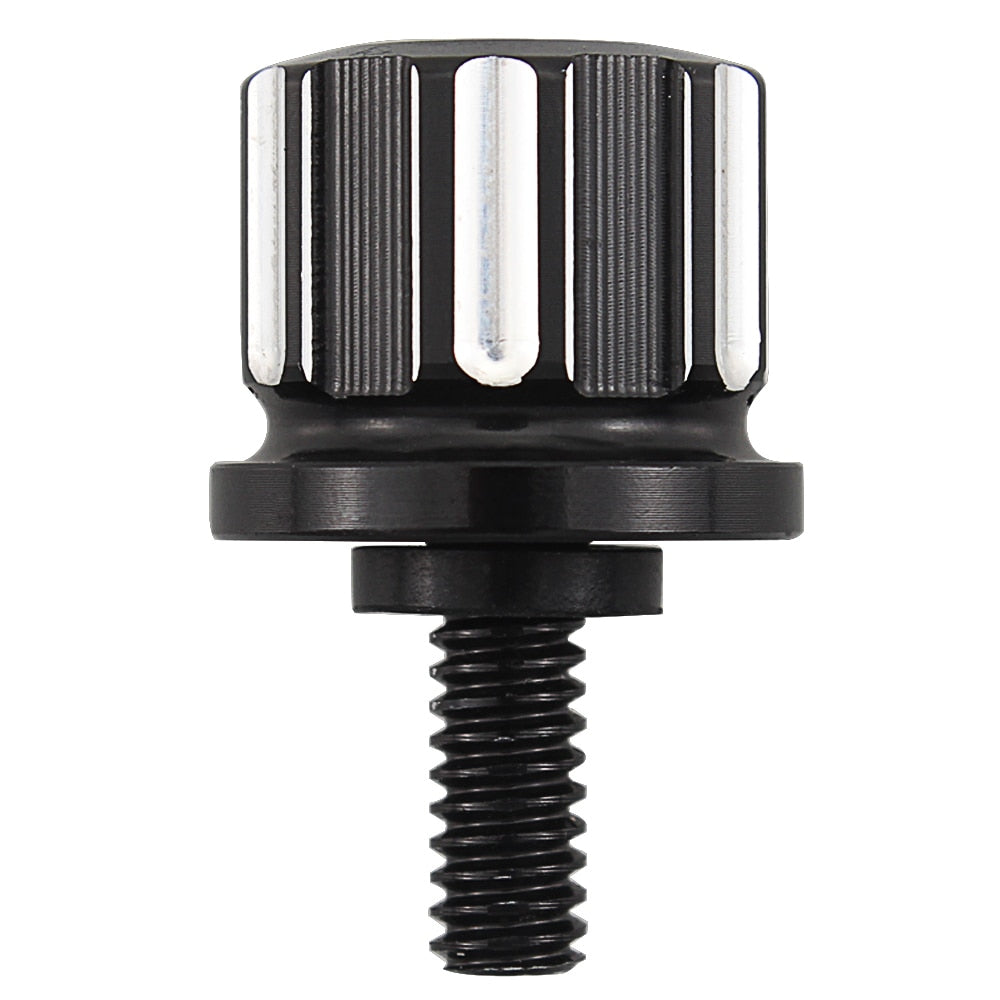 Voodoo Cycle House Custom Knurled Seat Bolts for Harley-Davidson and Custom Applications