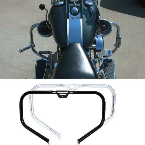 Voodoo Cycle House Custom Crash Bar For Harley-Davidson Softail Deluxe FLDE Fat Bob Breakout FXBR Low Rider FXLR Models
