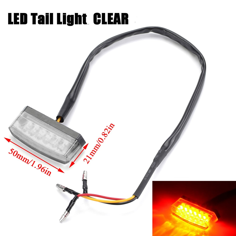 Custom Bullet Turn Signals / Brake Lights For Harley-Davidson - Indian - Custom Applications