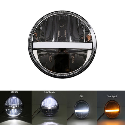 Voodoo Cycle House 7 inch LED Headlight for Harley-Davidson & Indian Touring Models
