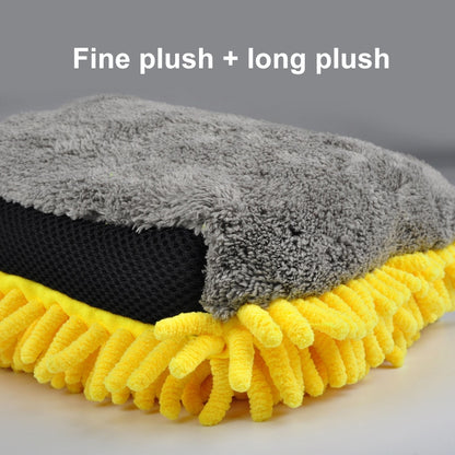2x Microfiber Car Wash Gloves