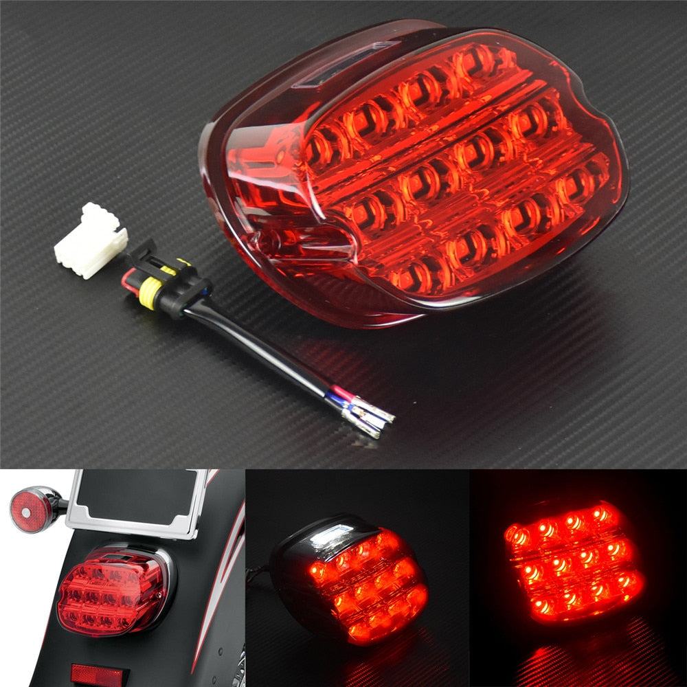 Voodoo Cycle House LED Tail Light For Harley-Davidson and Custom Applications