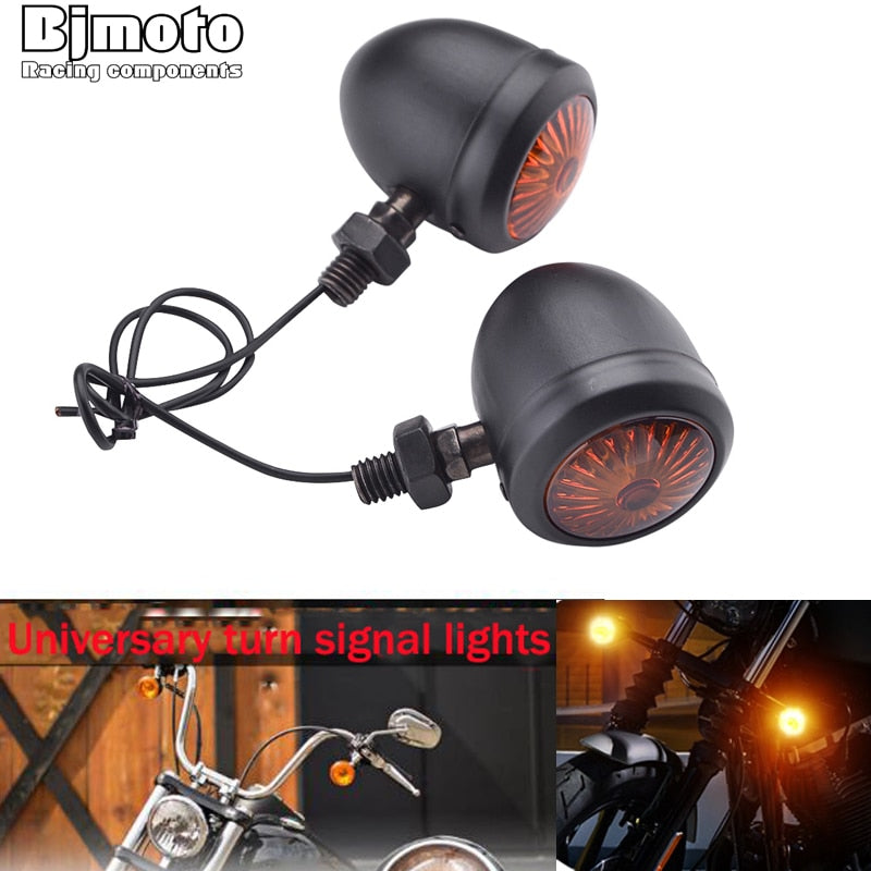 Custom Bullet Turn Signals / Brake Lights For Harley-Davidson - Indian - Custom Applications