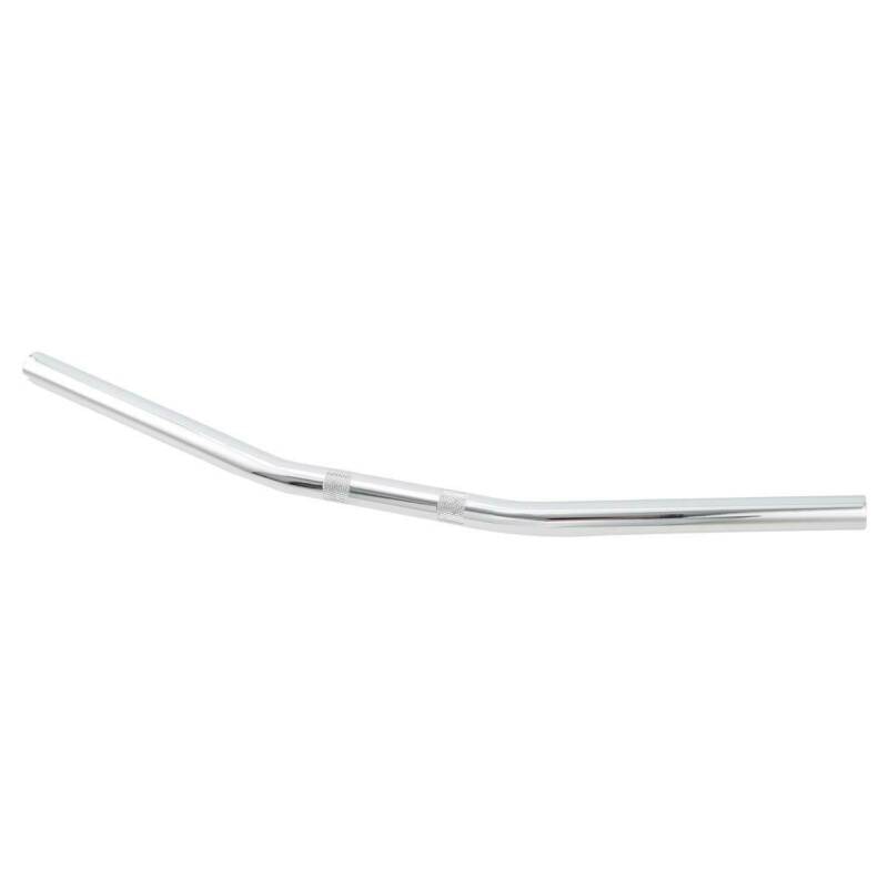 Voodoo Cycle House Custom Chrome / Black Drag Bar Handlebars For Harley-Davidson & Custom Applications