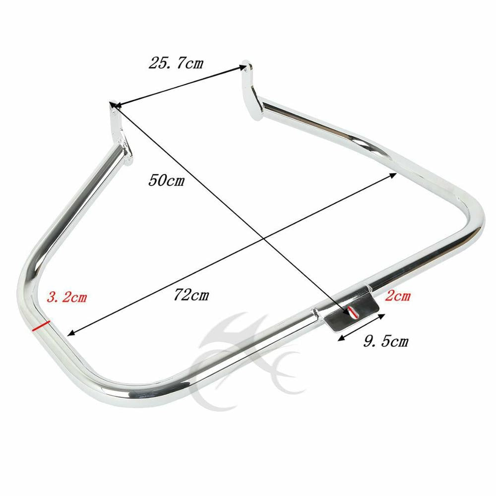 Voodoo Cycle House Custom Highway Crash Bar For Various Harley-Davidson Softail Models